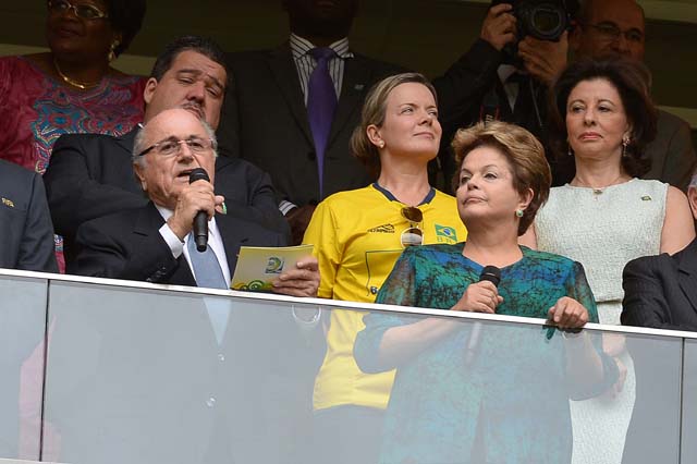 Dilma Rousseff World Cup Opening Ceremony