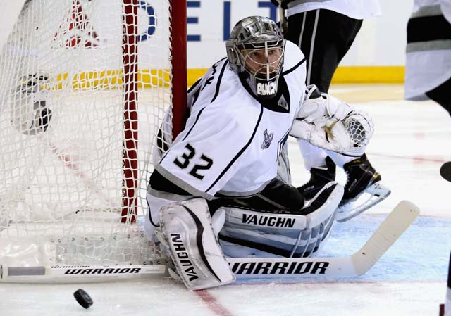 Jonathan Quick Saves Stanley Cup Madison Square Garden Game 3 Stanley Cup Rangers