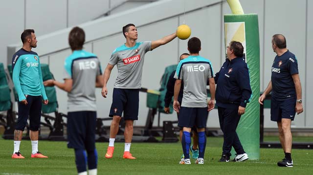 Cristiano Ronaldo Training