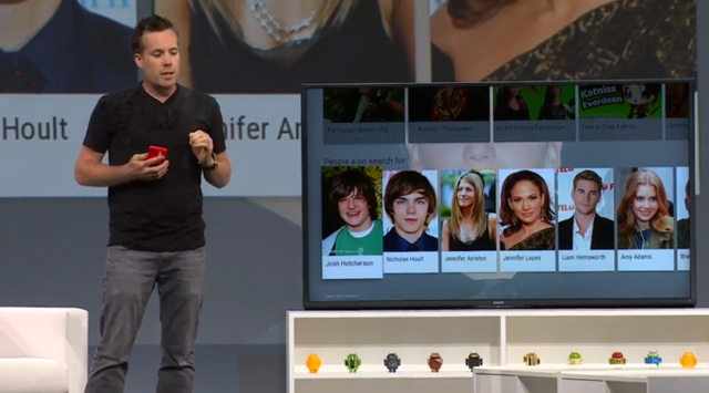 android tv, android tv control, android tv apps, google tv, google io 2014, android tv features