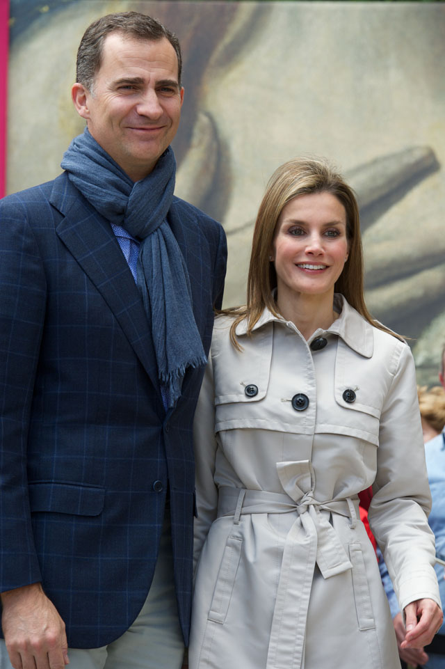 Spanish royals, Princess Letizia and Prince Felipe