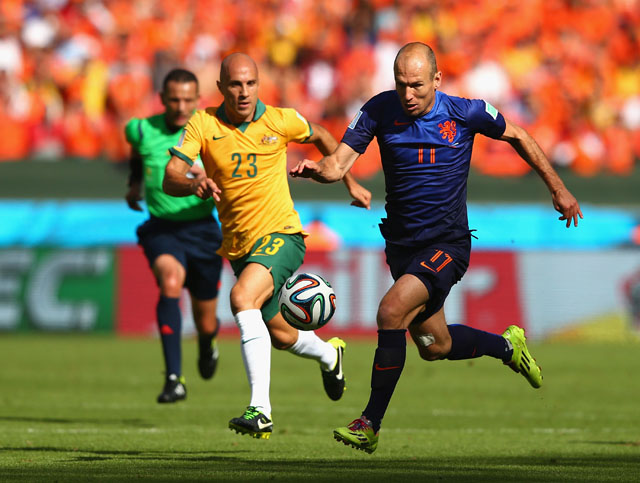 Arjen Robben, Australia vs. Netherlands, Arjen Robben goal
