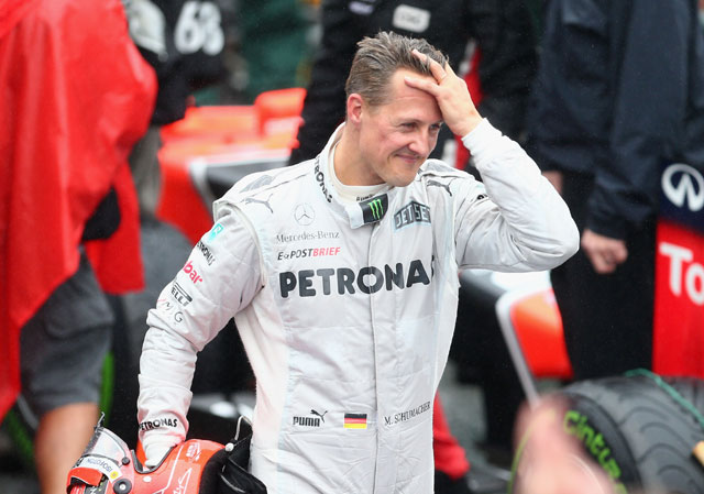 Michael Schumacher, Out of Coma, Formula One Racing