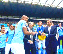 Who does Vincent Kompany play for?