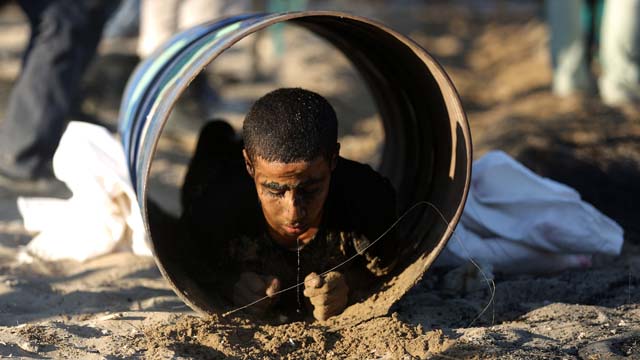 Hamas Tunnel Training