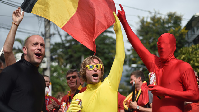 belgium, fans, country, soccer, flag