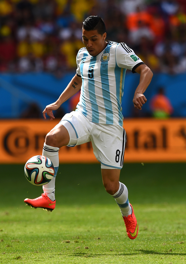 Enzo Perez Argentina Germany World Cup