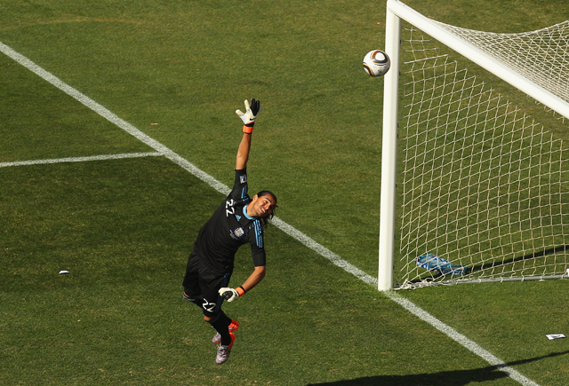 Sergio Romero Argentina Goalkeeper, 2014 World Cup Tournament of 16 Switzerland