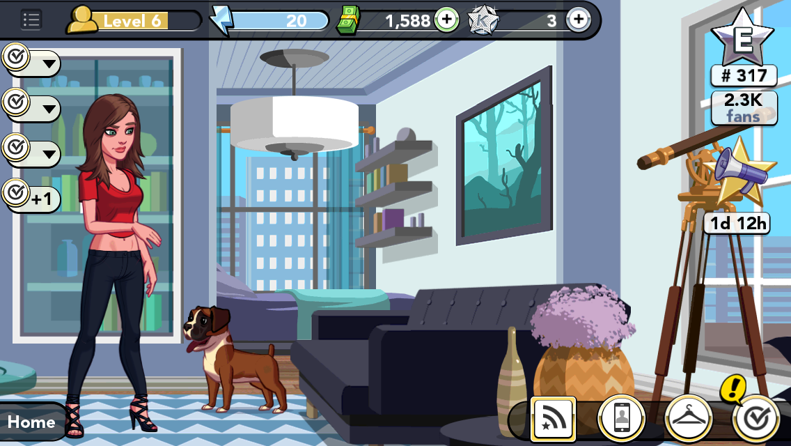 Kim Kardashian Hollywood Game Furnish Homes