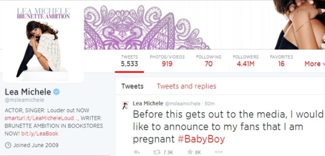 Lea Michele Pregnant, Lea Michele Expecting Baby Boy, Lea Michele Boyfriend, Lea Michele Baby Daddy