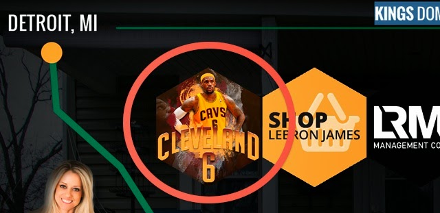 LeBron James website, LeBron James Cleveland