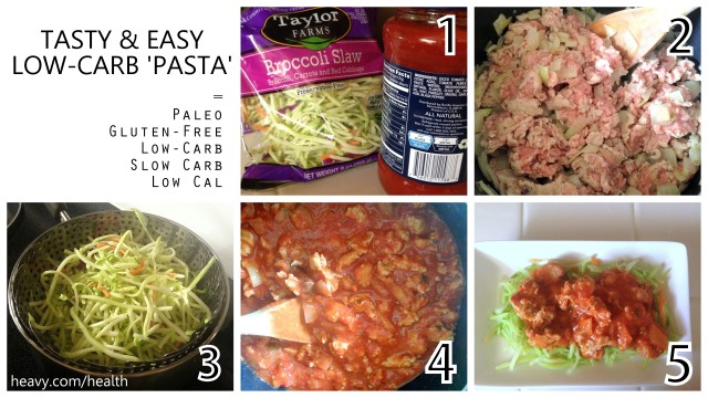 low carb pasta recipe