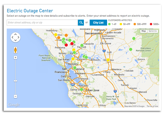 california earthquake today, earthquake power outages