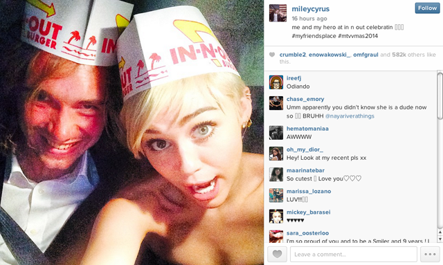 Jesse Helt Miley Cyrus Instagram