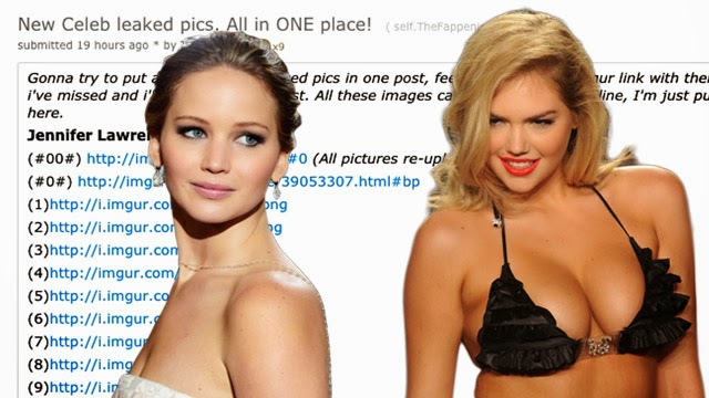 The fappening, Jennifer Lawrence nude photo leak, iCloud celeb photos hacked