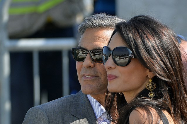 Amal Alamuddin, George Clooney, George Clooney Wedding, Amal Alamuddin Wedding, Amal Alamuddin Married, George Clooney Married