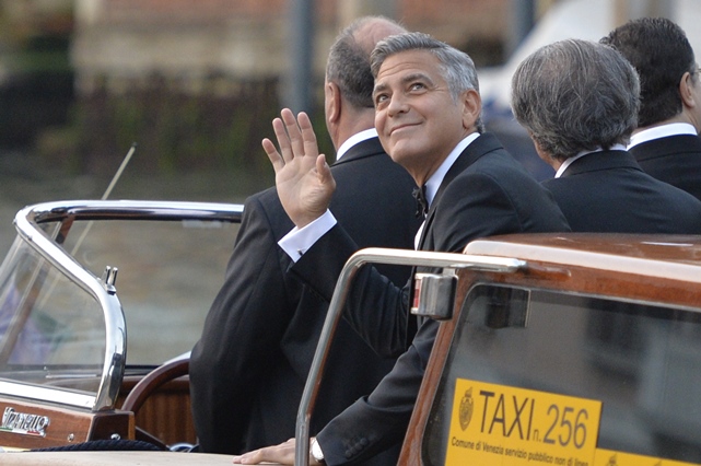 Amal Alamuddin, George Clooney, George Clooney Wedding, Amal Alamuddin Wedding, Amal Alamuddin Married, George Clooney Married