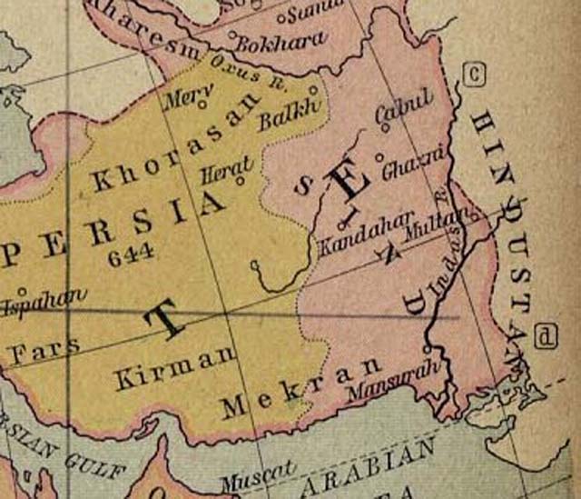 Khorasan Map