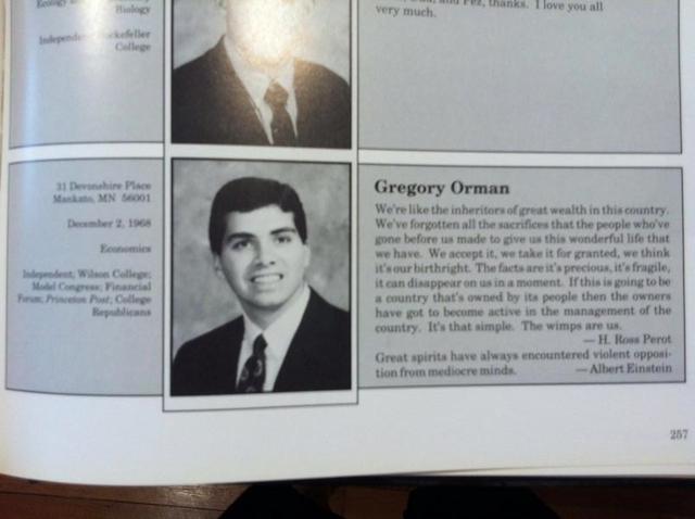 Greg Orman, Greg Orman college, Greg Orman Princeton