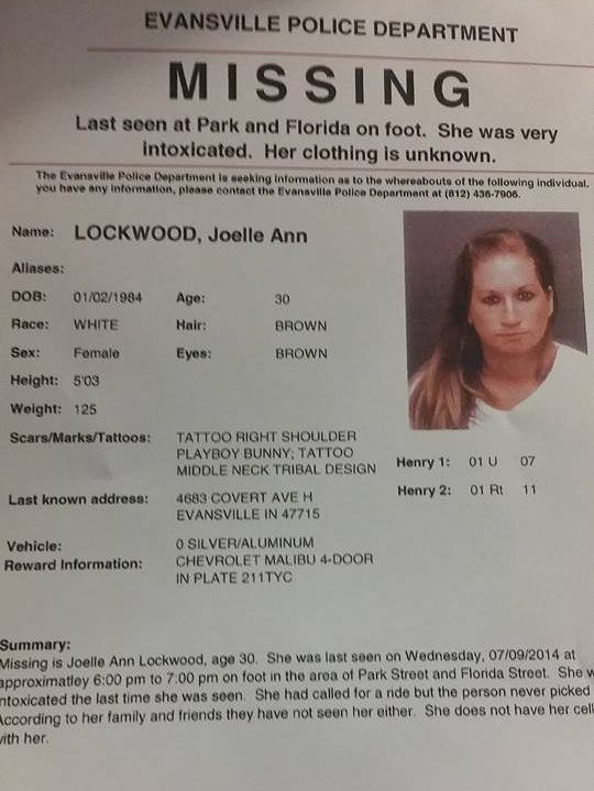 Joelle Lockwood Missing