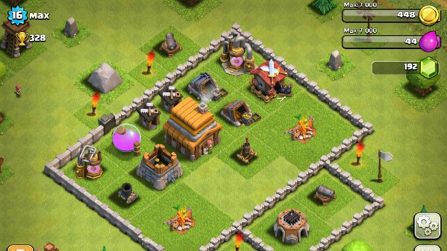 Clash of clans layout