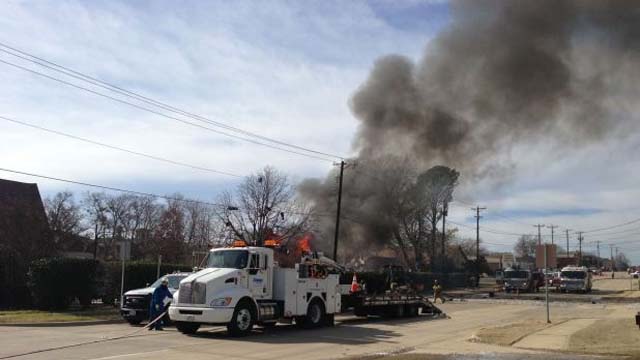 Texas Gas Explosion Destroys Home in Lewisville near Dallas