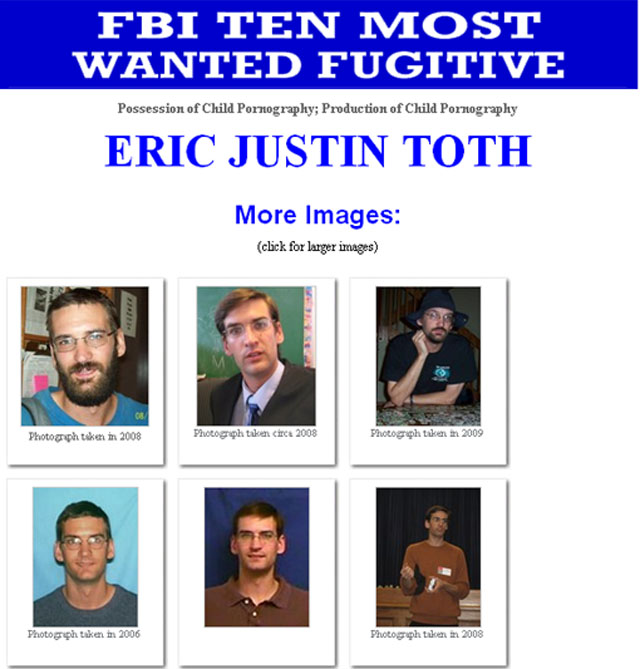 Eric Justin Toth Arrested: Top 10 Facts You Need to Know | Heavy.com