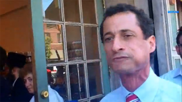 WATCH: Anthony Weiner Gets ANGRY At Jewish Voter [VIDEO] | Heavy.com