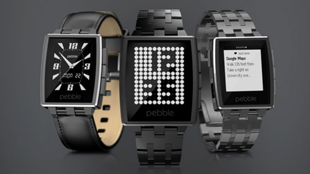 pebble steel smartwatch