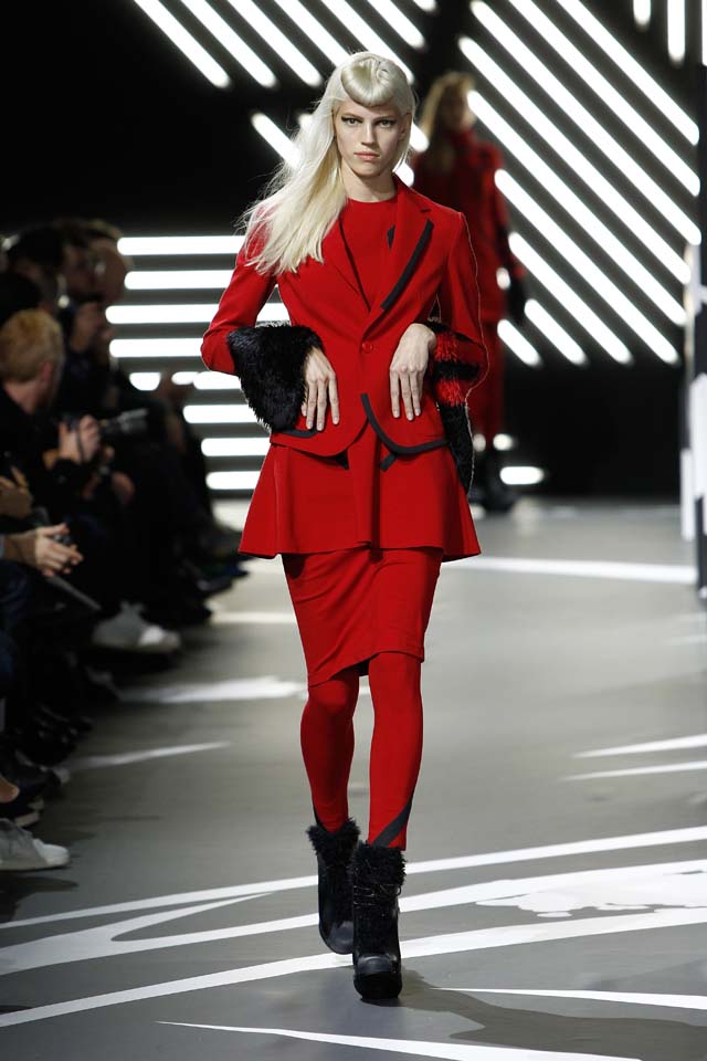 Paris Fashion Week Day 1 Pics Images Photos, Kanye West Donatella Versace Lady Gaga Zahia Dehar.