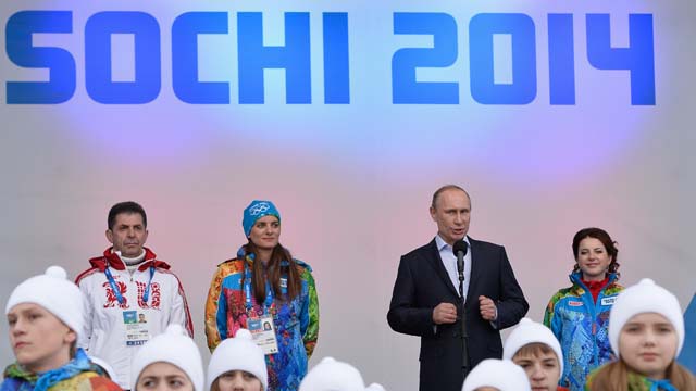 Vladimir Putin Sochi Olympics Opening Ceremony Sochi Winter Olympics Broadcast NBC 7:30
