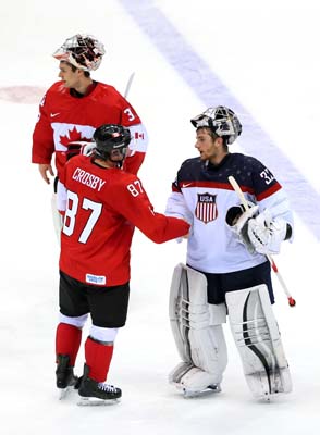 Sidney Crosby Jonathan Quick Canada USA Sochi Olympics Hockey Jamie Benn