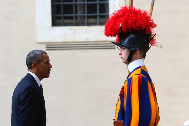 obama at the vatican