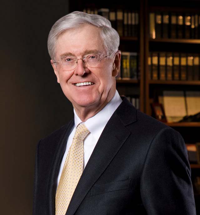 Forbes Richest People List Charles Koch