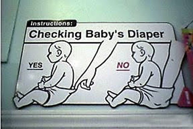 Diaper Instructions