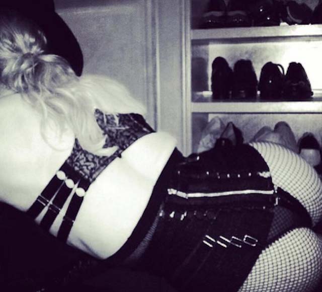 PHOTO: Madonna Deleted Lingerie Butt Thong Pic on Instagram | Heavy.com