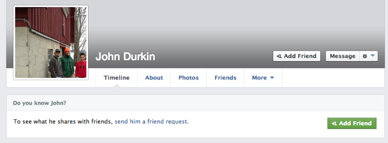 John Durkin Facebook Pages