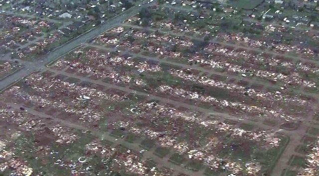 Moore Oklahoma Tornado: Staggering Before-and-After Photos | Heavy.com