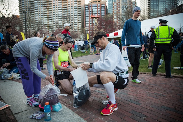 boston marathon runners