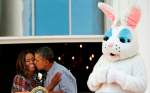 obamas and easter bunny