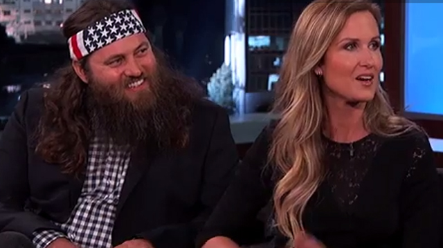 Willie And Korie Robertson Of Duck Dynasty On Jimmy Kimmel 3825