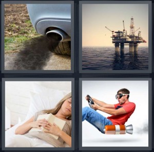 4 Pics 1 Word Answer For Fumes Rig Nap Drive Heavy Com