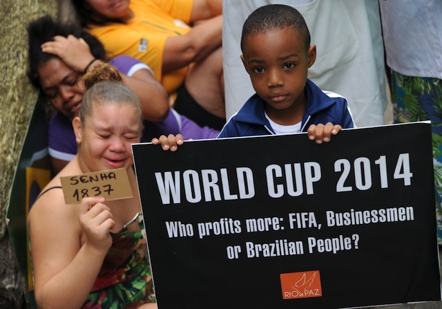 world cup protests