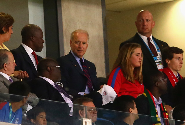 Joe Biden World Cup 2014