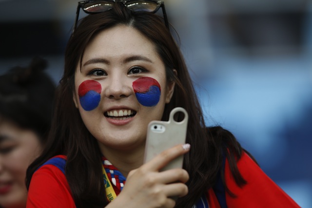 Russia vs korea republic match pictures