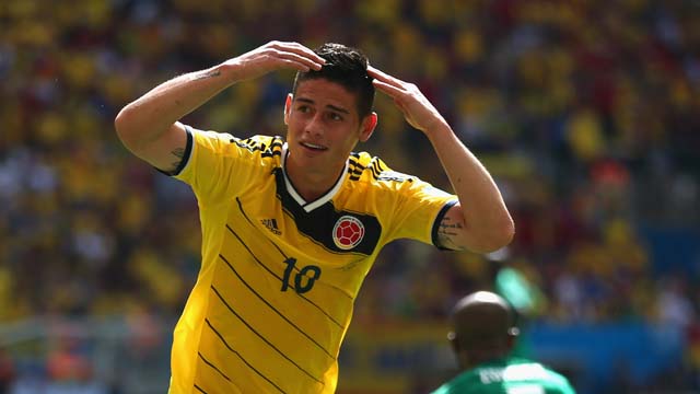 WATCH: James Rodriguez Colombia Goal and Celebration Dance | Heavy.com