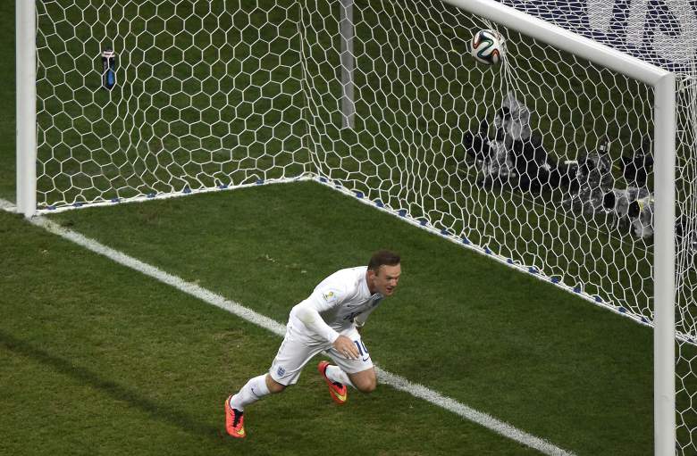 Wayne Rooney goal, Uruguay vs. England