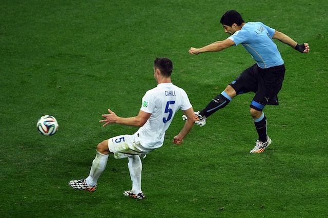Luuis Suarez, Uruguay vs. England
