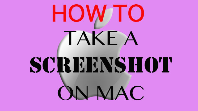 how to make a snapshot on mac
