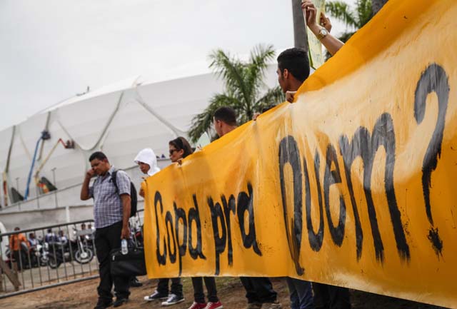 Manaus World Cup Protests